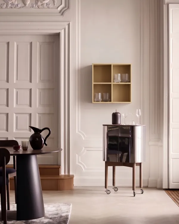 Bloc Wall Cabinet Sand Yellow