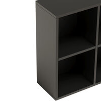 Bloc Wall Cabinet Black