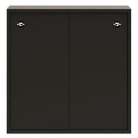 Bloc Wall Cabinet Black