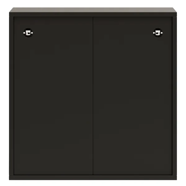 Bloc Wall Cabinet Black