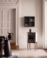 Bloc Wall Cabinet Black