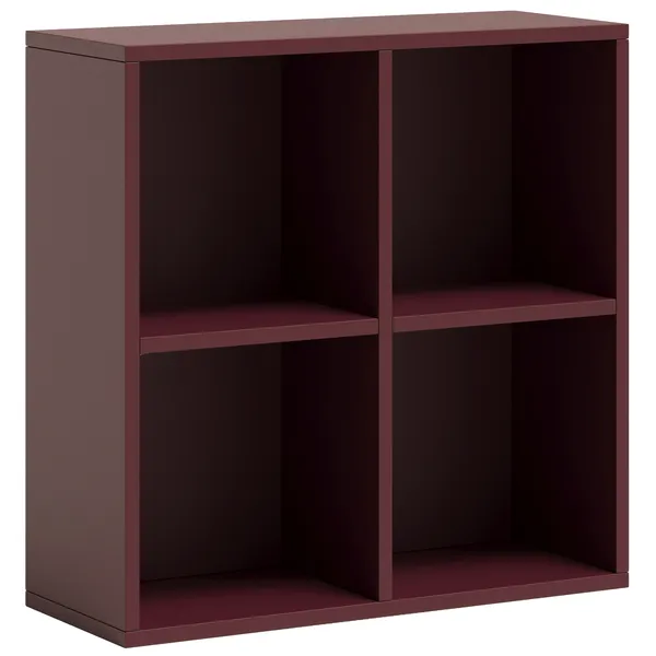 Bloc Wall Cabinet Garnet Red