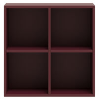 Bloc Wall Cabinet Garnet Red