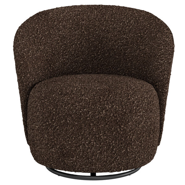 Curve Lounge Chair Brown