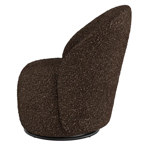 Curve Lounge Chair Brown