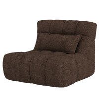 Luno Lounge Chair Brown