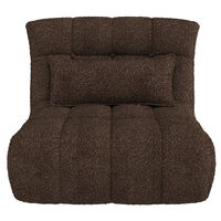 Luno Lounge Chair Brown