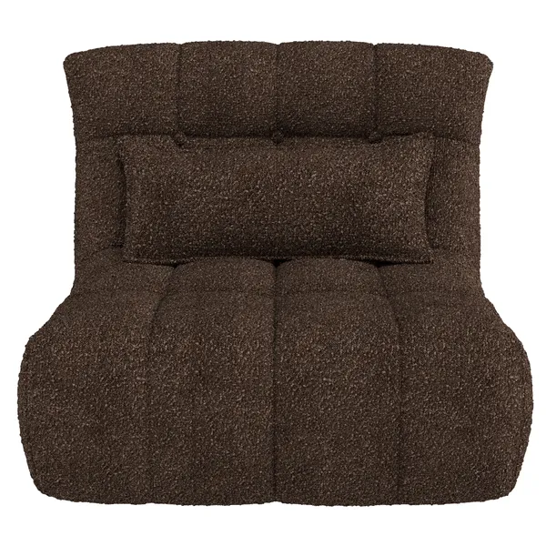 Luno Lounge Chair Brown