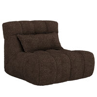 Luno Lounge Chair Brown