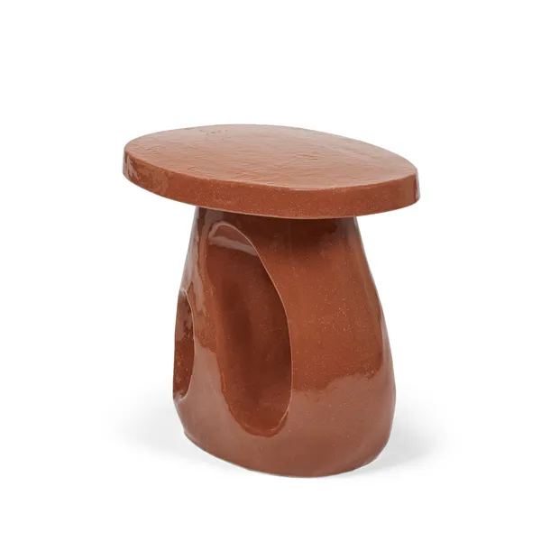 Table D'appoint Amé 10 Rouge Rouille