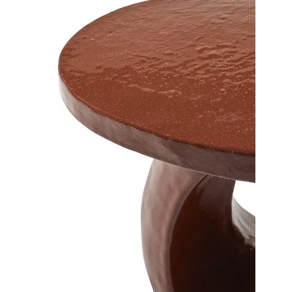 Table D'appoint Amé 10 Rouge Rouille