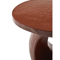 Table D'appoint Amé 10 Rouge Rouille