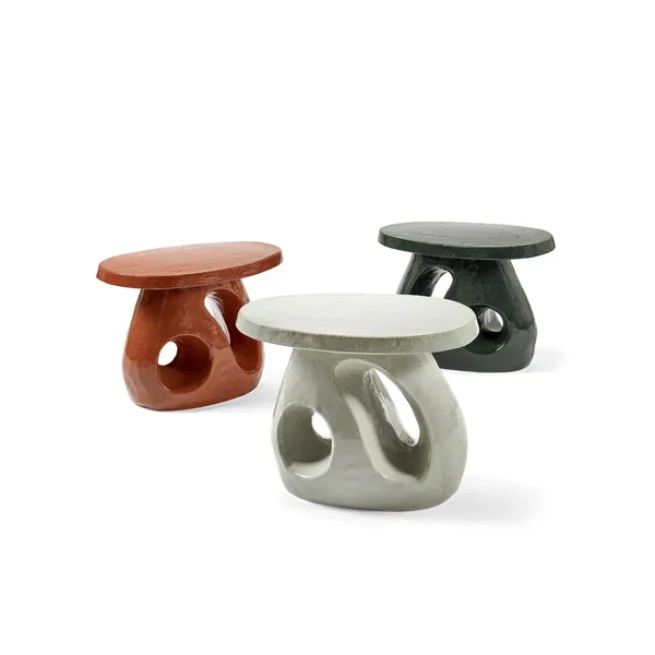 Table D'appoint Amé 10 Rouge Rouille