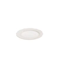 Plato Llano Silhouette Blanco