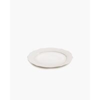 Plato Llano Silhouette Blanco