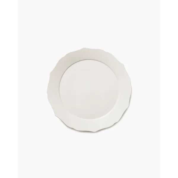 Plato Llano Silhouette Blanco