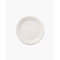 Plato Llano Silhouette Blanco