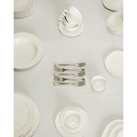 Plato Llano Silhouette Blanco