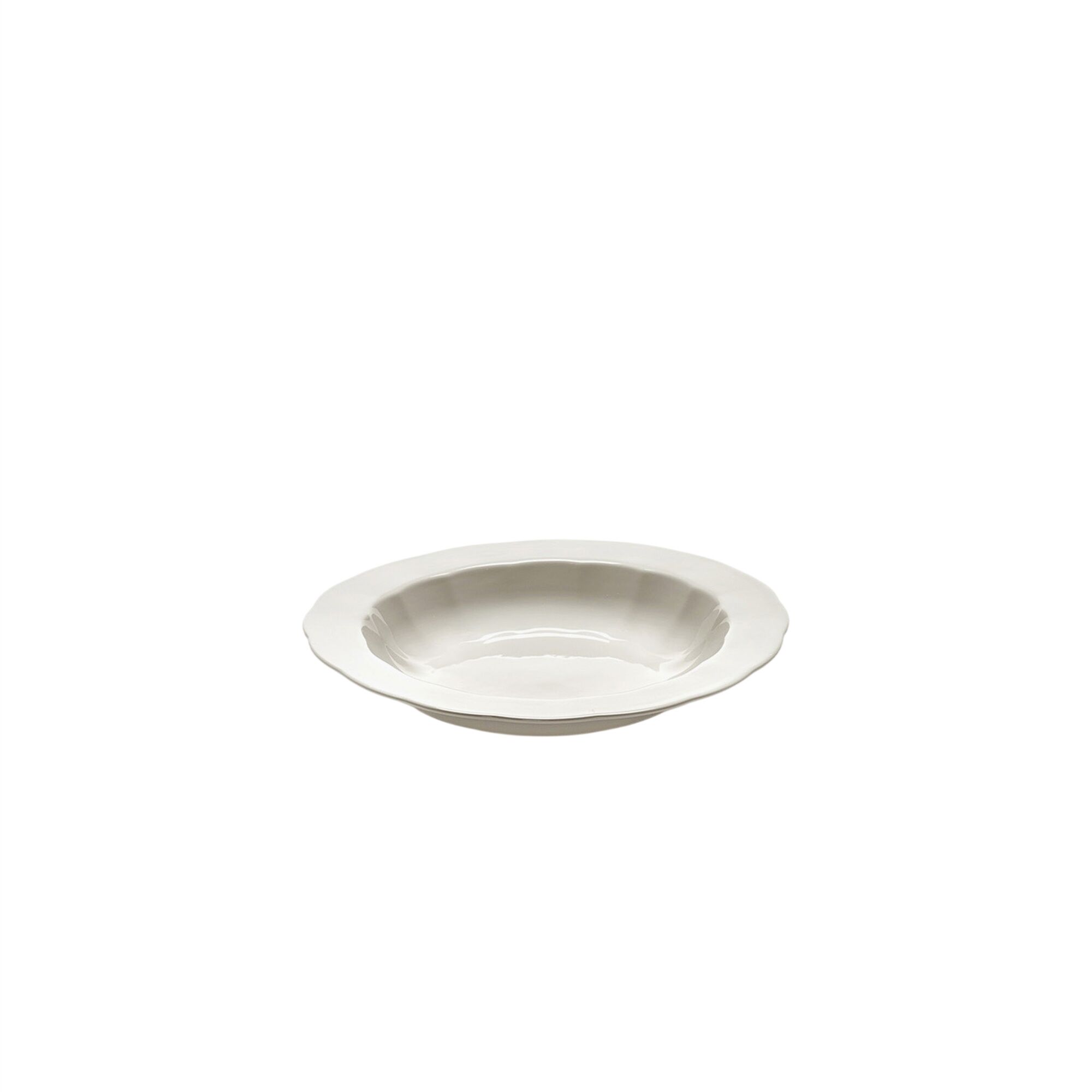 Silhouette Pasta Plate Large White
