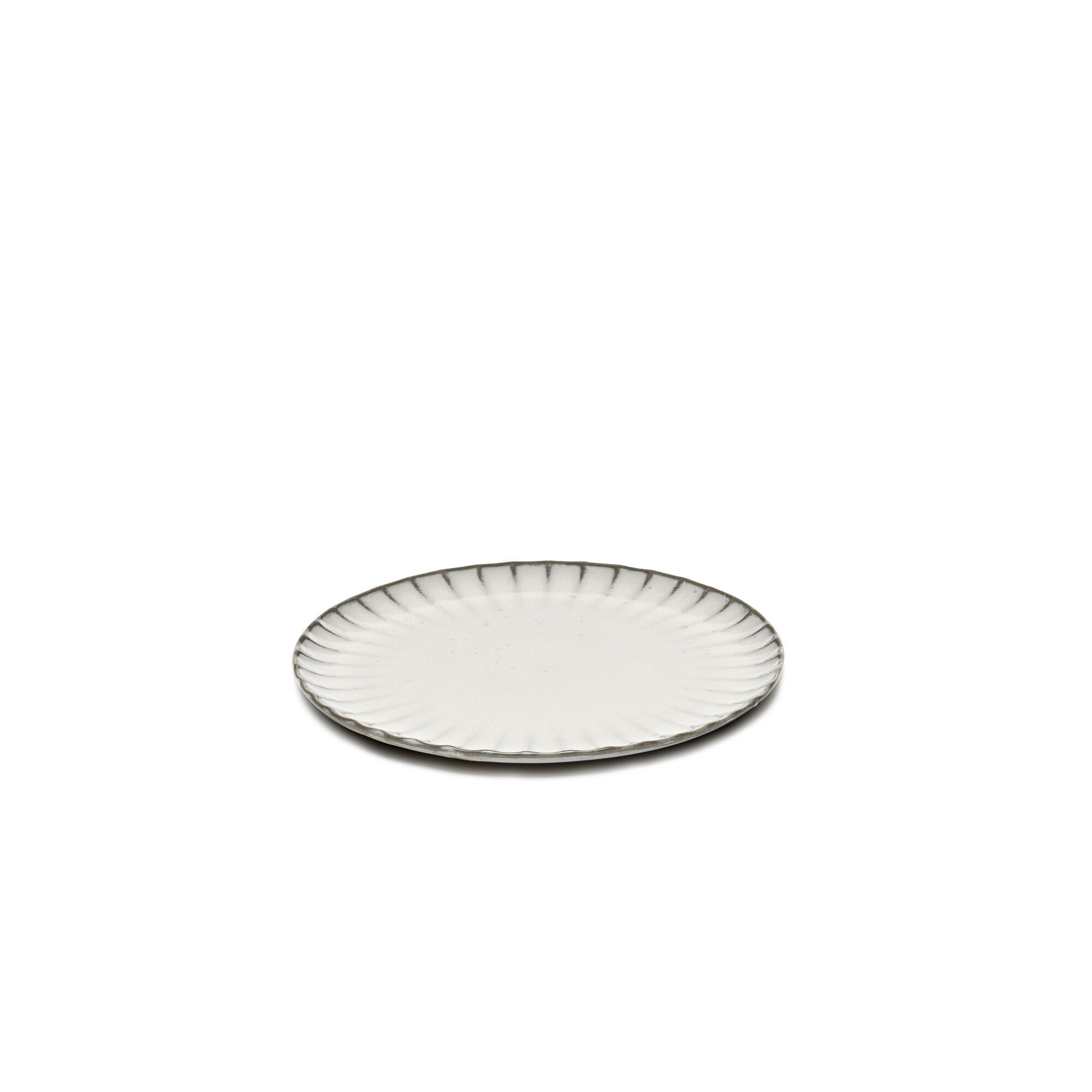Assiette Inku M Blanc