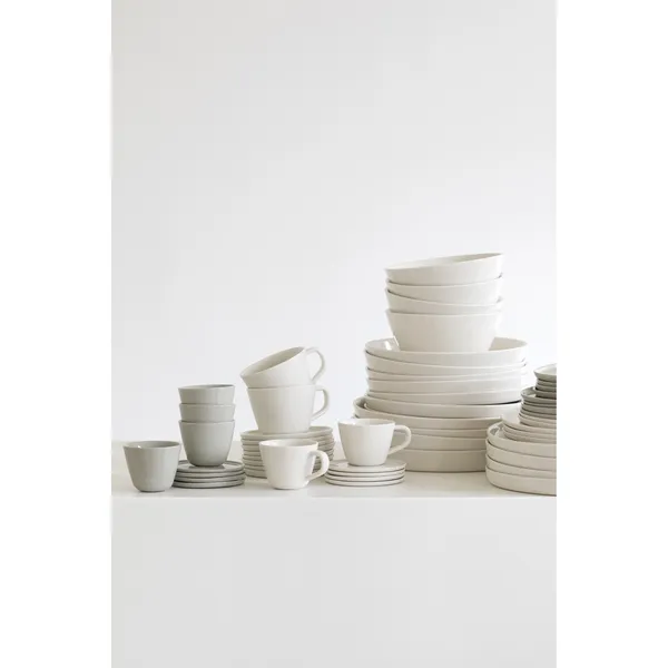 Cena Low Plate L Ivory