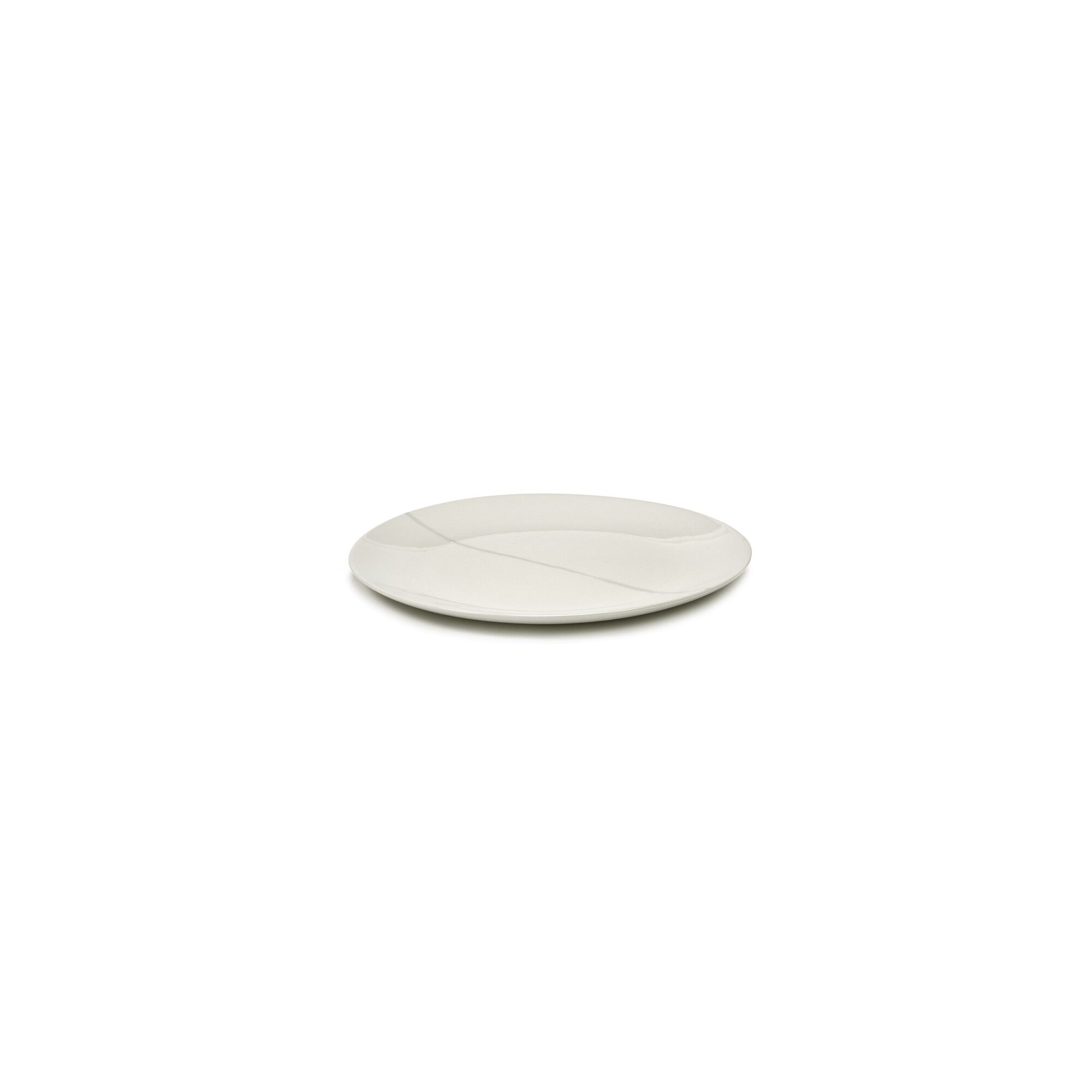 Assiette Zuma S Blanc Sel