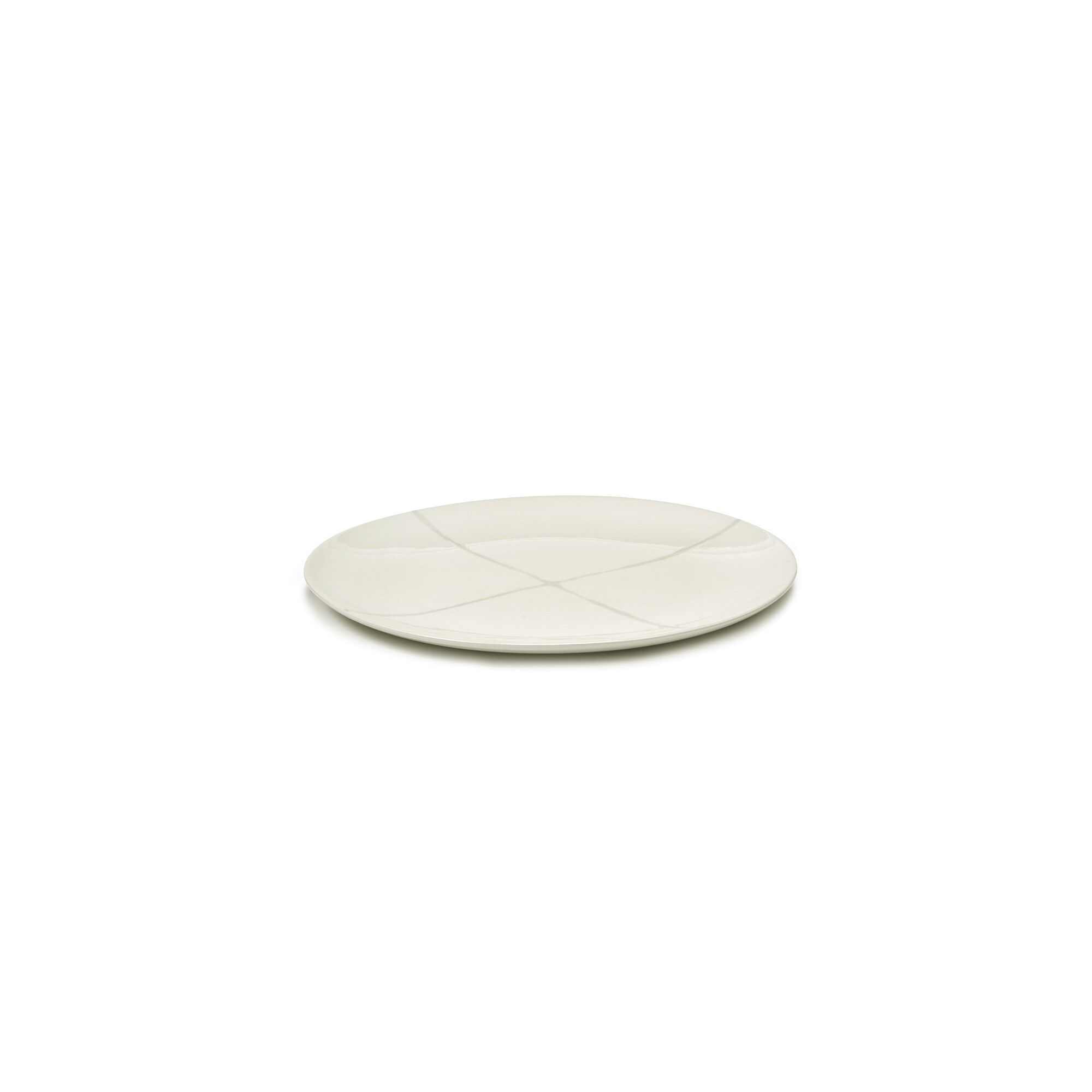 Assiette Zuma M Blanc Sel
