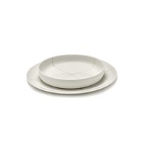 Zuma Deep Plate S Salt White
