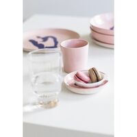 Feast Deep Plate Pink/Pepper Blue