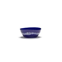 Donkerblauw / Wit