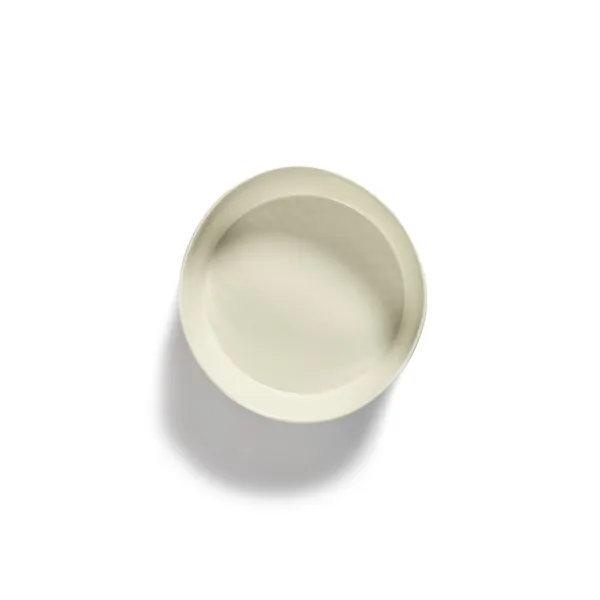 Feast Saladekom Wit/ Blauw Strepen