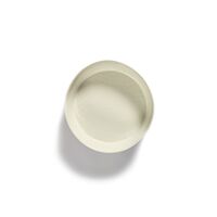 Feast Saladekom Wit/ Blauw Strepen