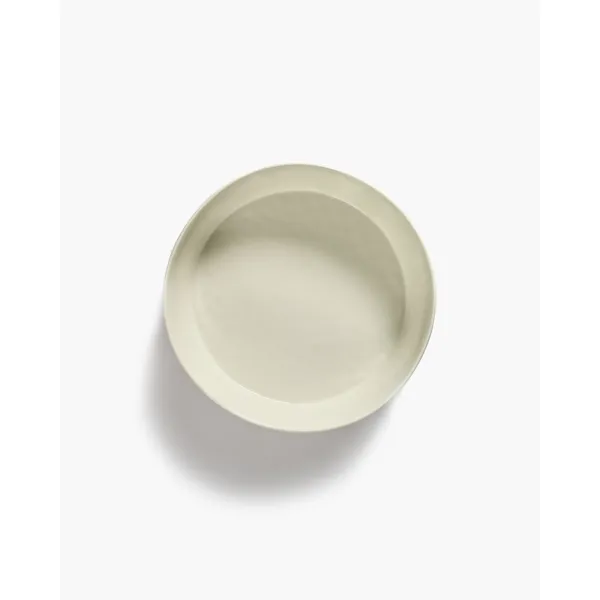 Feast Salladsskål Vit/ Rödränder