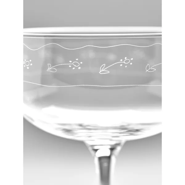 MF Champagnerglas Transparent
