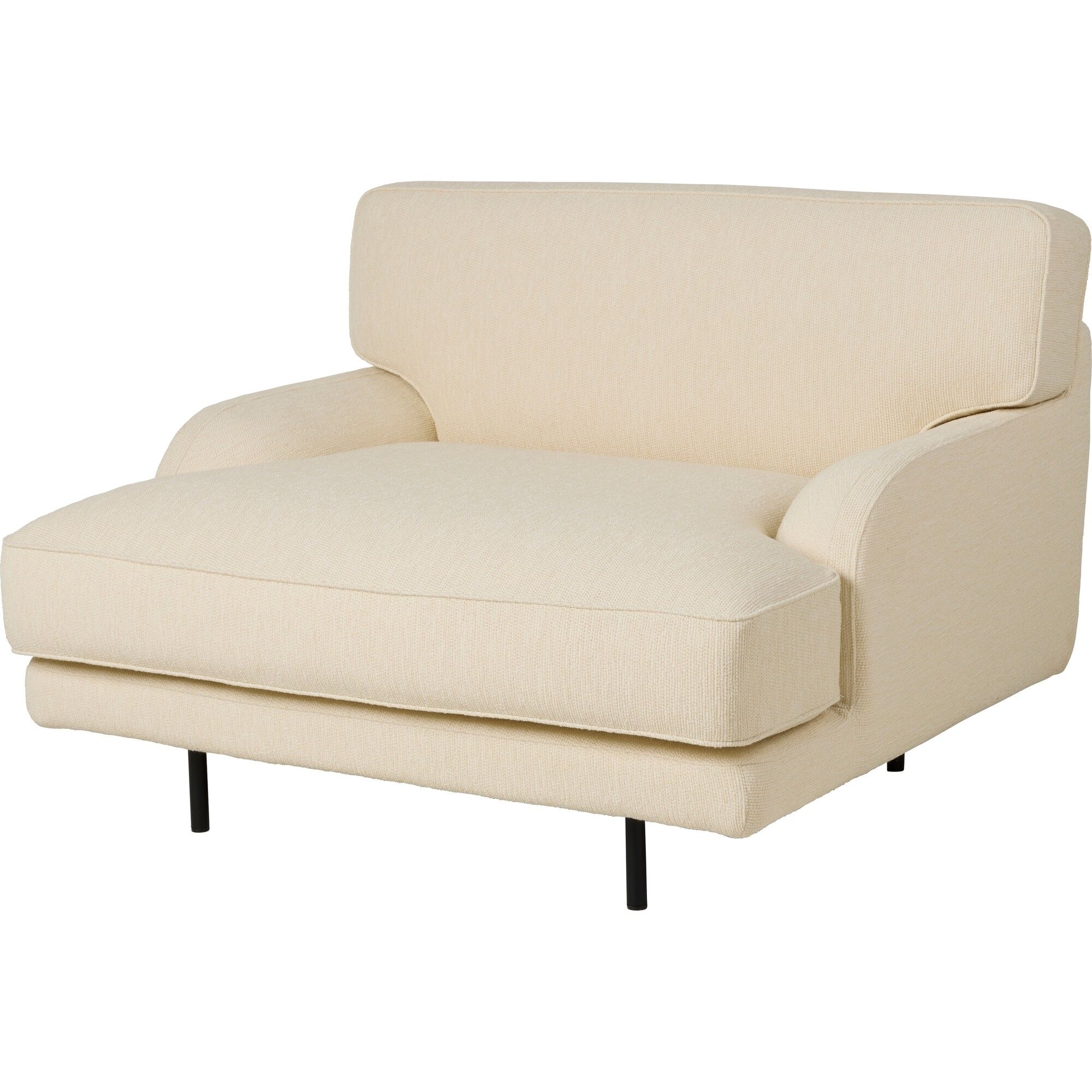 Flaneur Lenestol Sort/ Bouclé 001