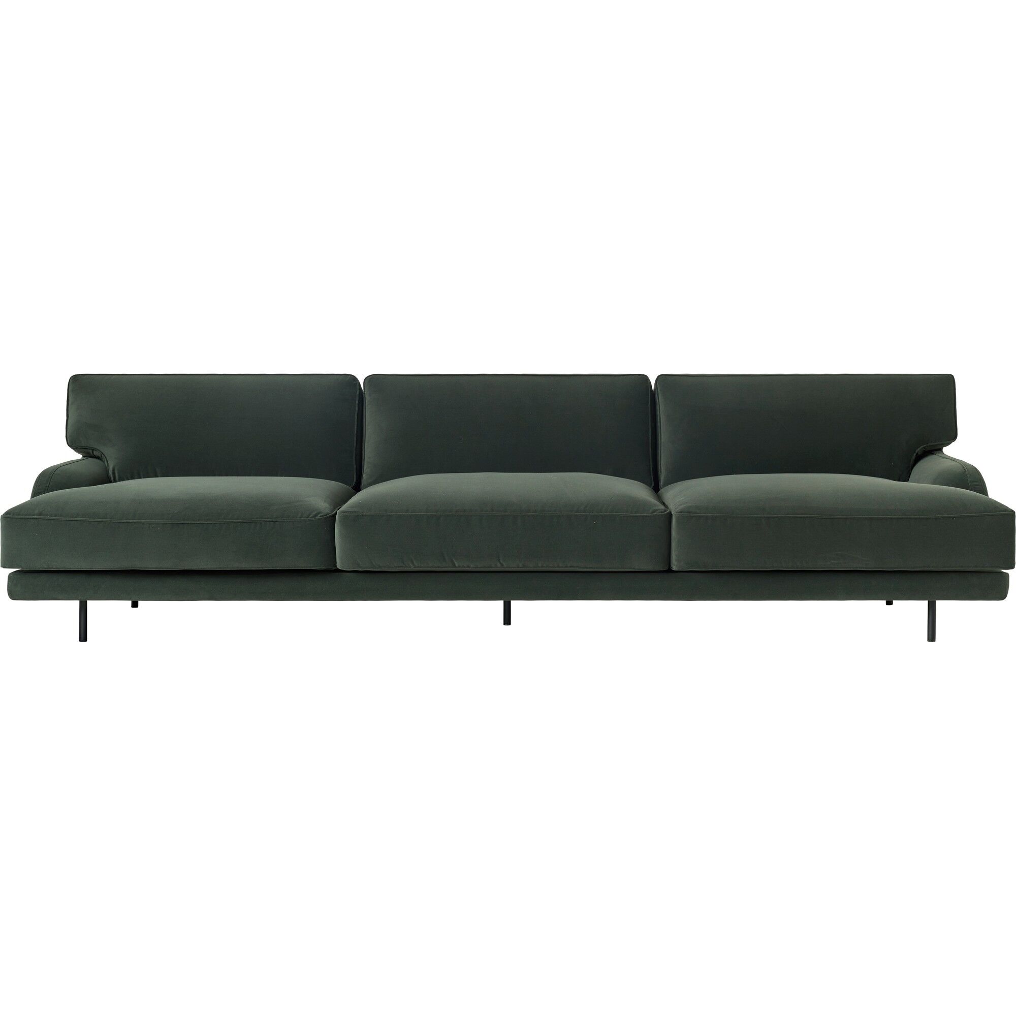 Flaneur 3-Personers Sofa Sort/Asator 0984
