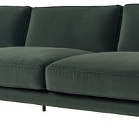 Flaneur 3-seters sofa Sort/ Asator 0984