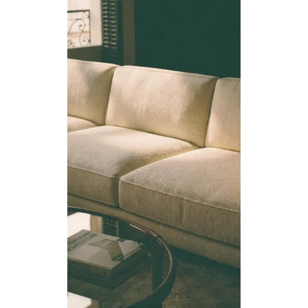 Flaneur 3-seters sofa Sort/ Asator 0984