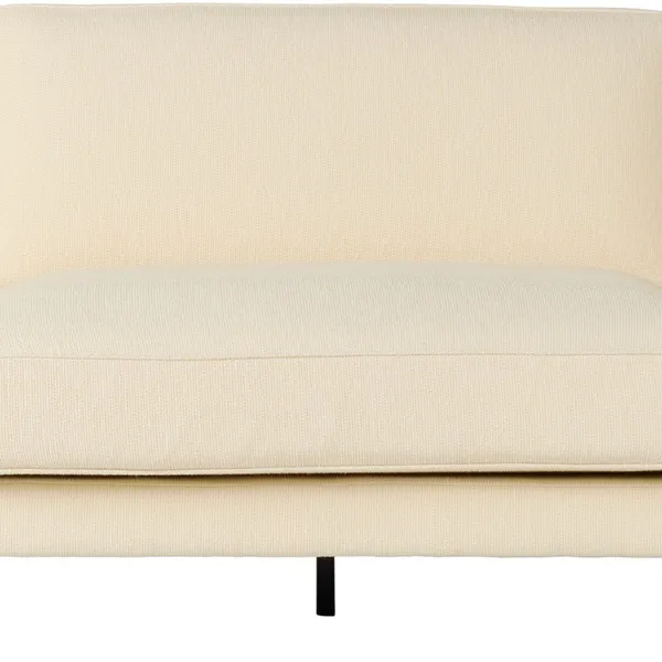 Flaneur 3-seters sofa Sort/ Bouclé 001