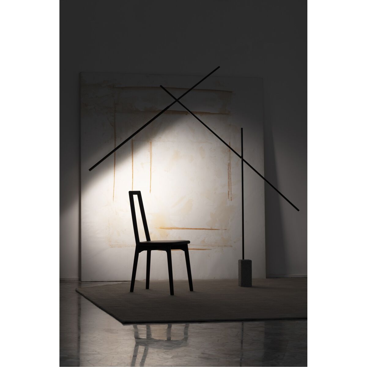 Flamingo Floor Lamp 2700K Chrome