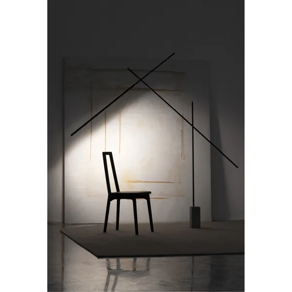 Flamingo Floor Lamp 3000K Chrome