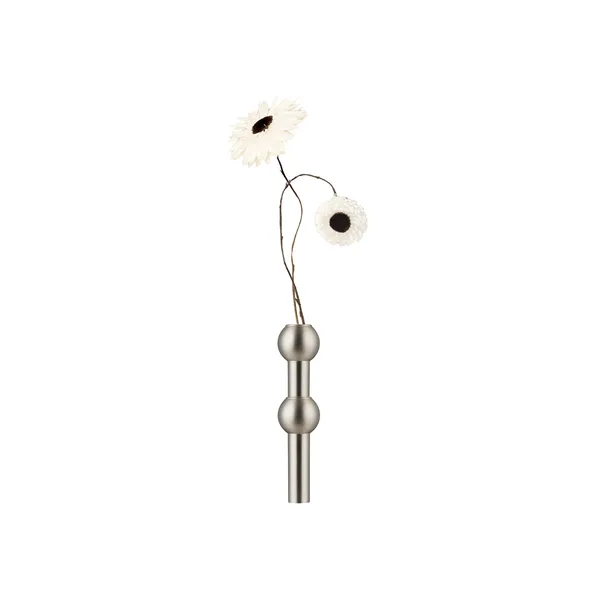 Nagel Vase H10 Brushed Chrome