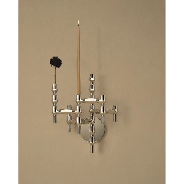 Nagel BMF Wall Candle Holder H14.9 Chrome
