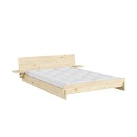 Latch Bed Frame 140x200 Raw