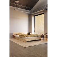 Latch Bed Frame 140x200 Raw