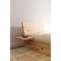 Latch Bed Frame 140x200 Raw