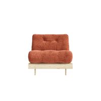 Roots Sofa Bed 90x200 Raw/552 Retro Orange