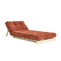 Roots Sofa Bed 90x200 Raw/552 Retro Orange