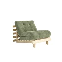Roots Schlafsofa 90x200 Raw/553 Khaki Green