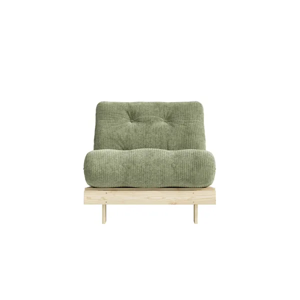 Roots Schlafsofa 90x200 Raw/553 Khaki Green